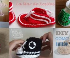 CURSO GRATIS DE CROCHET: Aprende a hacer zapatitos de bebe a crochet
